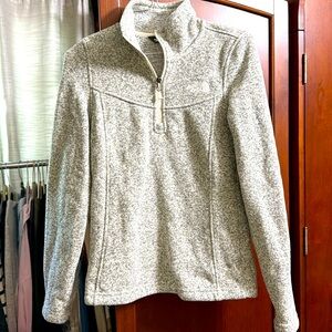 North face zip up fleece